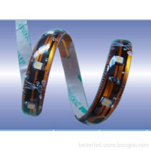 3528 flexible strip with 60leds/m exploy waterproof